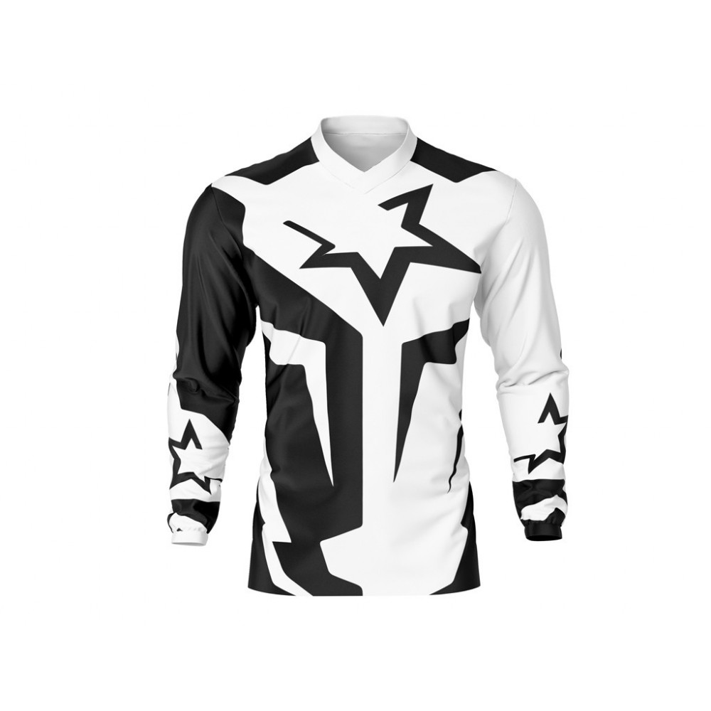 CUSTOM BMX JERSEY – SIGNATURE WHITE