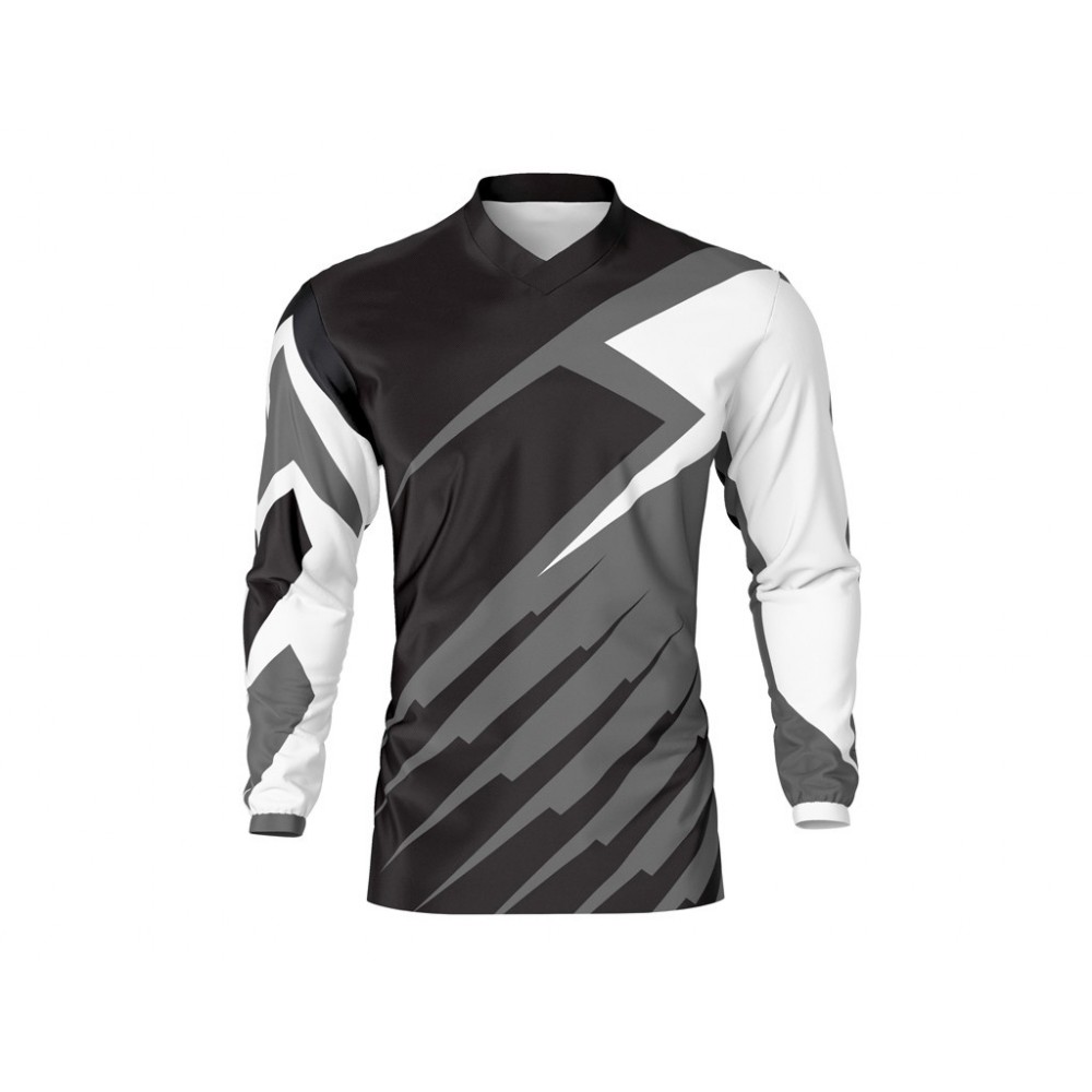 CUSTOM BMX JERSEY – ARROW GREY