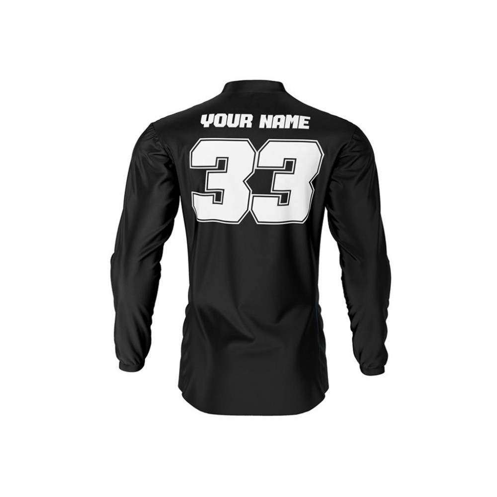 CUSTOM BMX JERSEY – BLACK