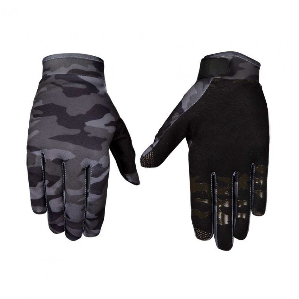 BMX GLOVES FIST GREY CAMO