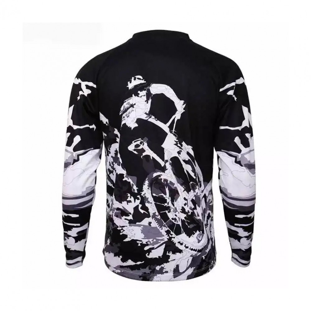 Motocross Jersey Customized Sublimation Mesh Fabric