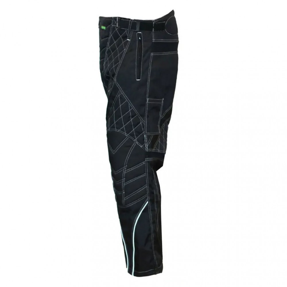 Tournament Men's Paintball Woodland Zippered Pockets Drawstring Paintball Trouser