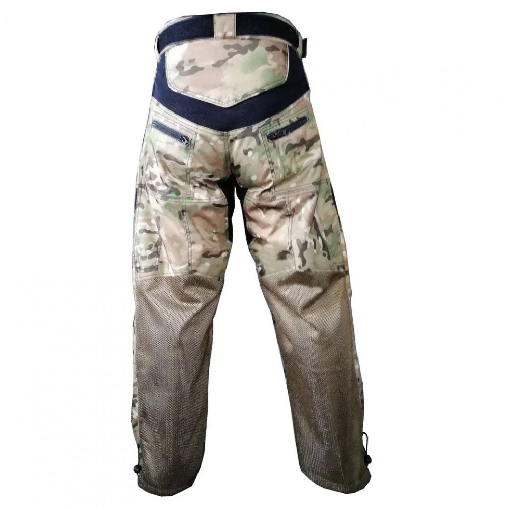 Lightweight Durable Camo Fabric Extra padding for knee Paintball Pant