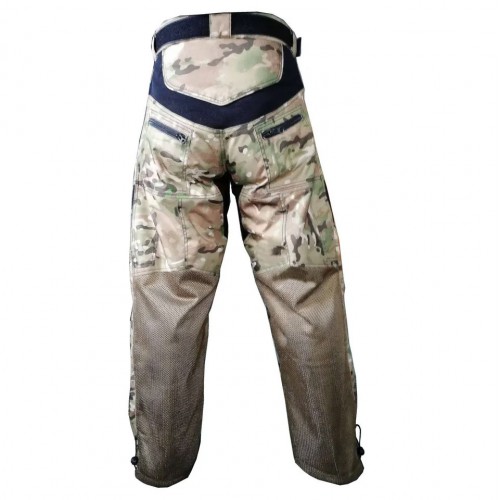 Lightweight Durable Camo Fabric Extra padding for knee Paintball Pant